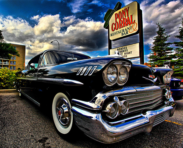 1958 Impala, 1950s Cars, old car, vintage car, white wall tires