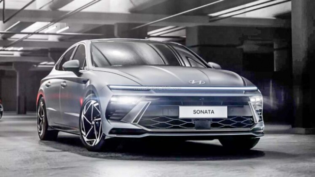 2024 hyundai sonata unveiled with a verna-like front design