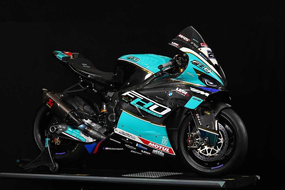 BSB: 2023 FHO Racing BMW livery unveiled ahead of Silverstone test