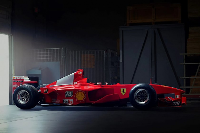motorsport, formula one, for sale, michael schumacher's first title-winning ferrari f1 car can be yours
