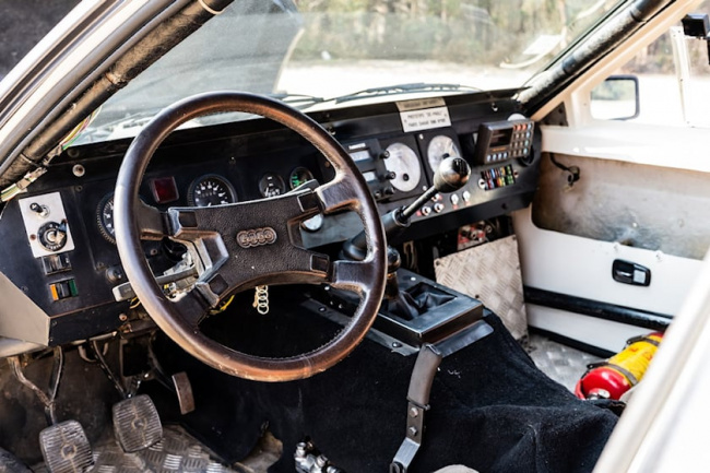 video, motorsport, for sale, this classic audi quattro rally car is built on a range rover chassis and powered by a buick v8