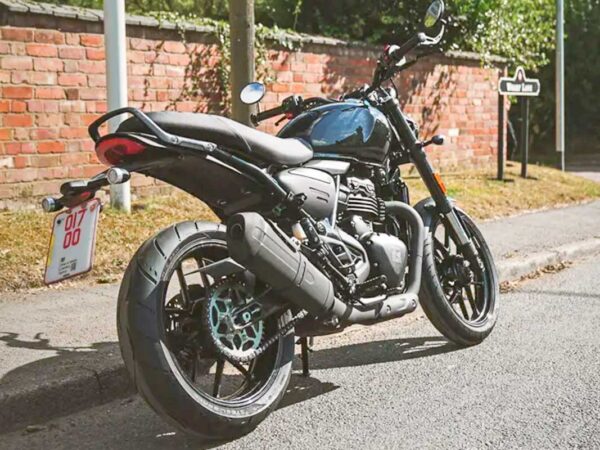 bajaj triumph 350cc motorcycle spied near pune – hunter 350 rival