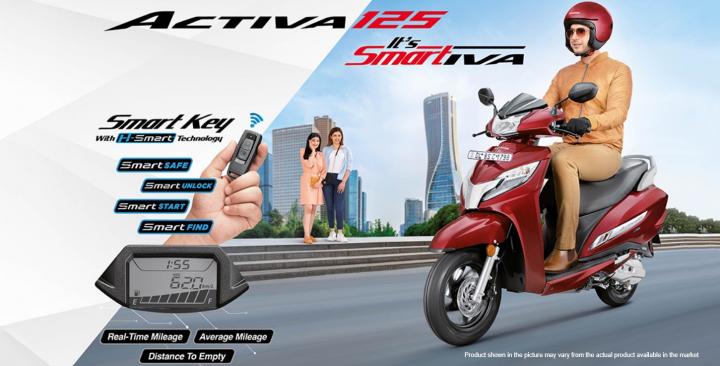 Honda Activa 125 with Smart key launched at Rs 88,093, Indian, 2-Wheels, Launches & Updates, Honda 2-Wheelers, Honda Activa 125, Activa 125