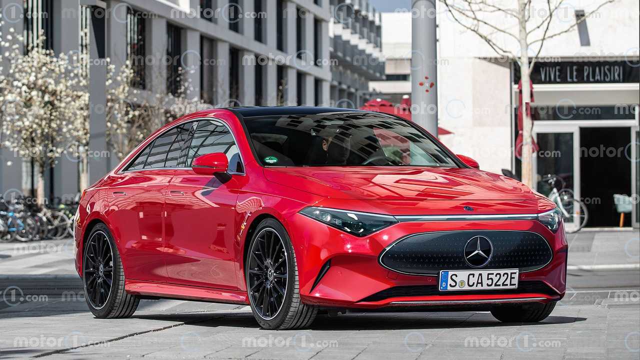 new mercedes-benz cla to rival tesla model 3 with 350-kw charging