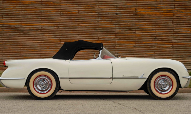 handpicked, sports, american, news, muscle, newsletter, classic, client, modern classic, europe, features, luxury, trucks, celebrity, off-road, exotic, asian, german, 1954 corvette was used as reference for danbury mint’s scale model