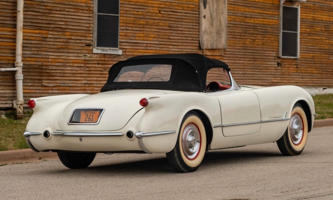 handpicked, sports, american, news, muscle, newsletter, classic, client, modern classic, europe, features, luxury, trucks, celebrity, off-road, exotic, asian, german, 1954 corvette was used as reference for danbury mint’s scale model