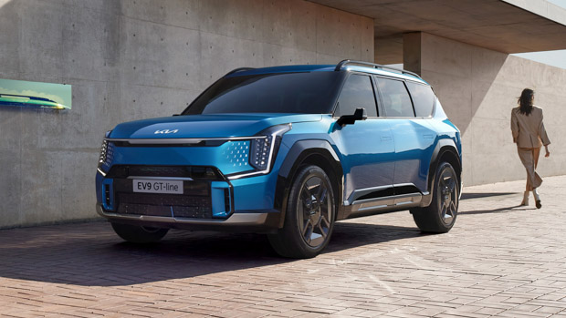 Kia EV9 revealed with up to 541km of range, Australian release date confirmed for electric seven-seat SUV