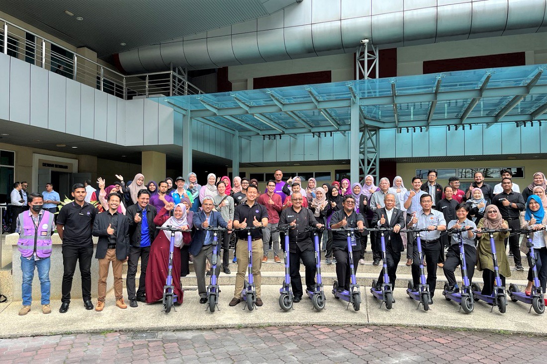 beam mobility, e-scooters, malaysia, beam e-scooters are now in 9 university campuses across malaysia