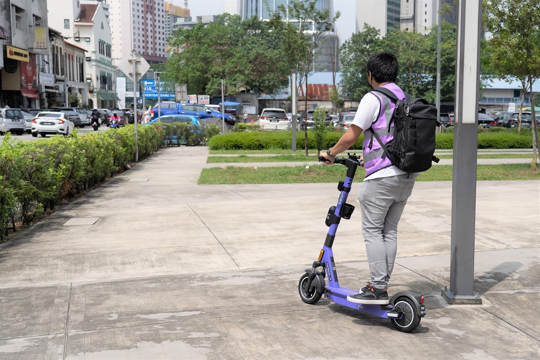 beam mobility, e-scooters, malaysia, beam e-scooters are now in 9 university campuses across malaysia