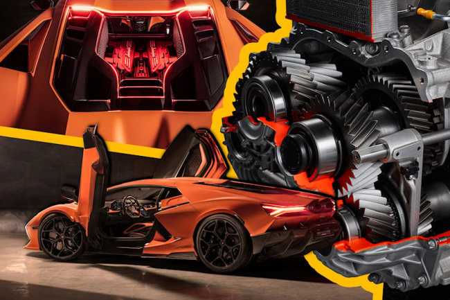 technology, supercars, everything you need to know about the lamborghini revuelto's rear transverse gearbox