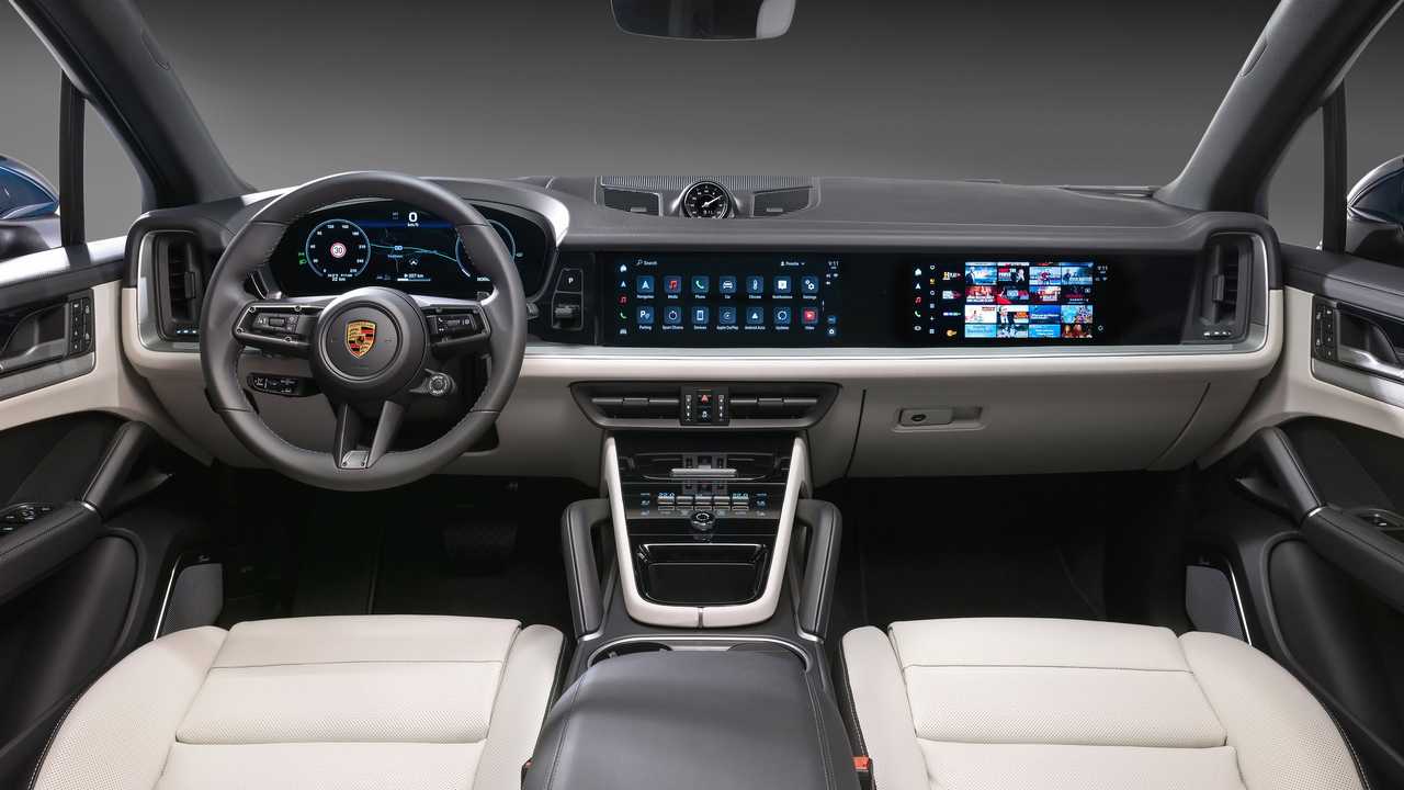 2024 porsche cayenne interior revealed ahead of full april 18 debut