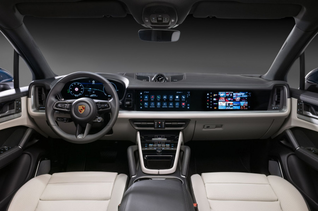 2024 porsche cayenne cabin offers all-new driver experience