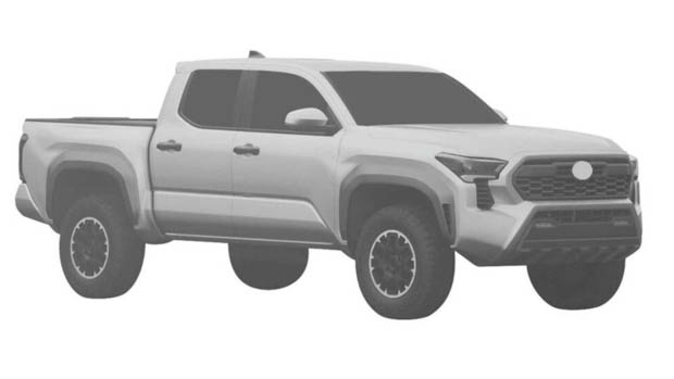 Toyota Tacoma 2024: teaser image shows next off-roading ute, could inspire future Hilux