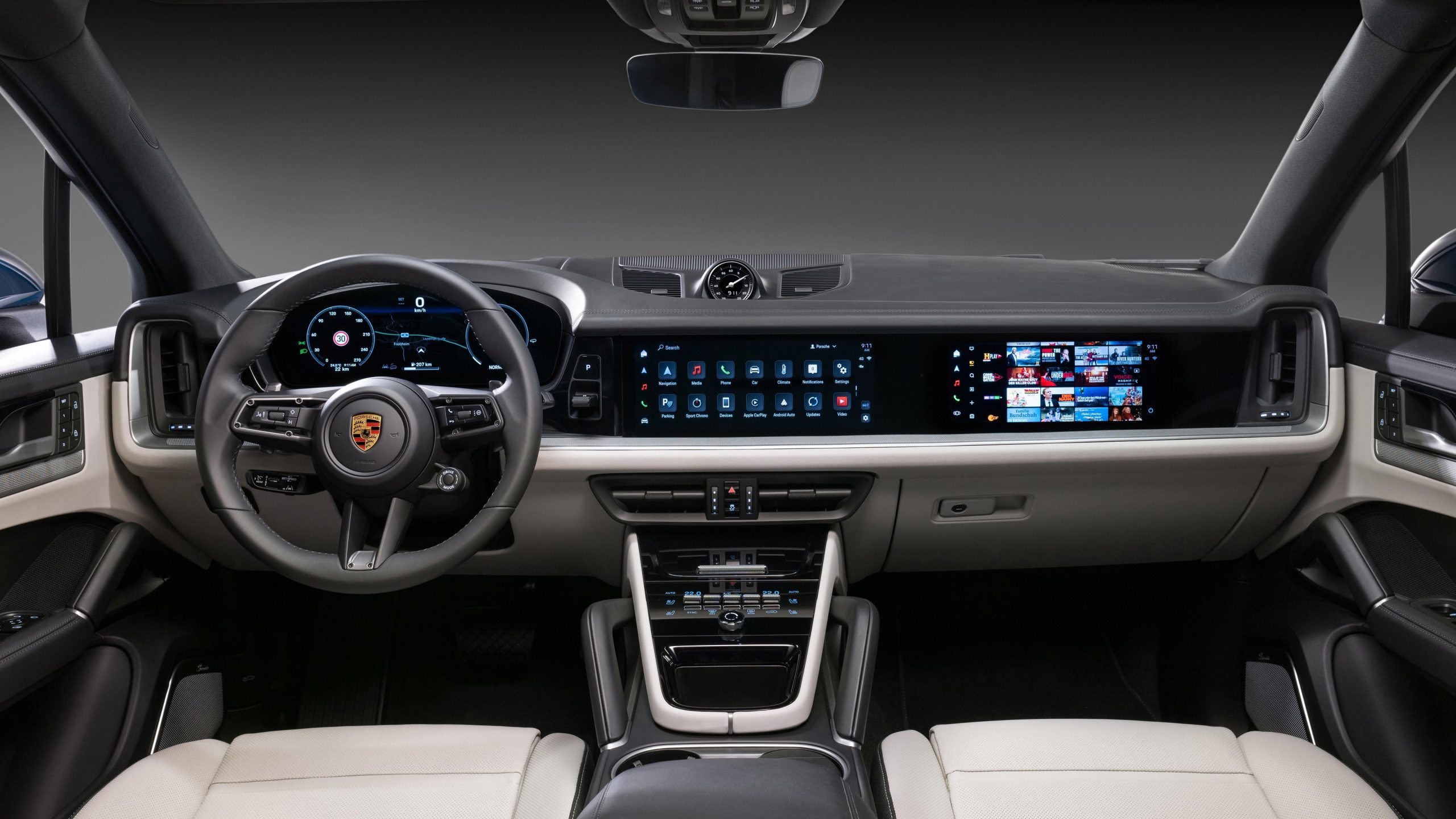 new porsche cayenne to have dashboard with three screens, making passenger more of a ‘co-driver’