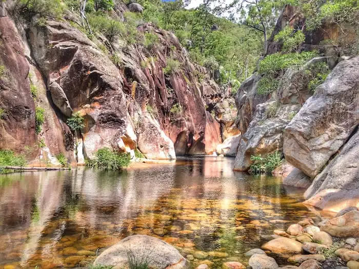 top 3 freshwater rock pools near brisbane