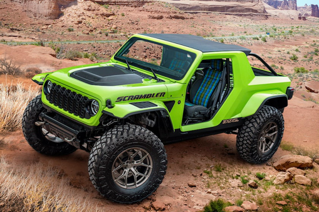 off-road, concept, jeep reveals seven custom wrangler, cherokee, and wagoneer concepts and restomods for 2023 easter safari