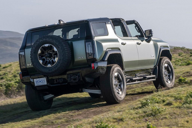 hummer, car news, 4x4 offroad cars, adventure cars, electric cars, off-grid gmc hummer ev concept teased