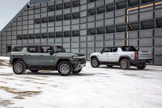 hummer, car news, 4x4 offroad cars, adventure cars, electric cars, off-grid gmc hummer ev concept teased