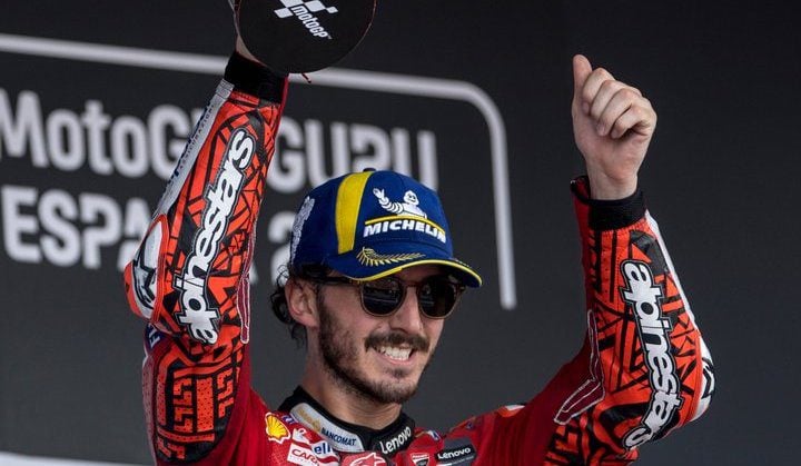 Bagnaia Stops KTMs In Spanish MotoGP Fight