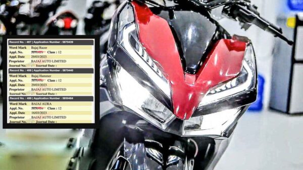 bajaj racer, hammer, aura registered – new electric scooter, motorcycle?