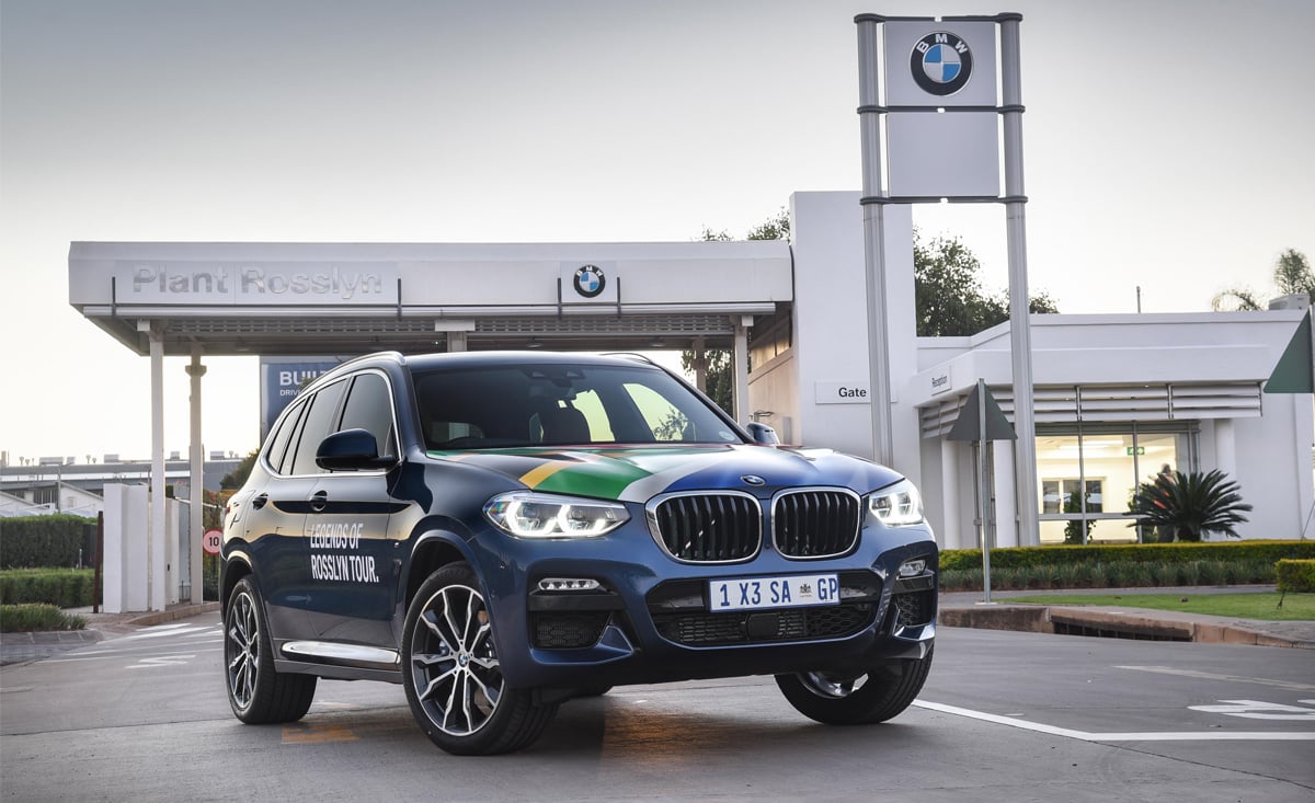 bmw x3, how many bmw x3s have been built in south africa