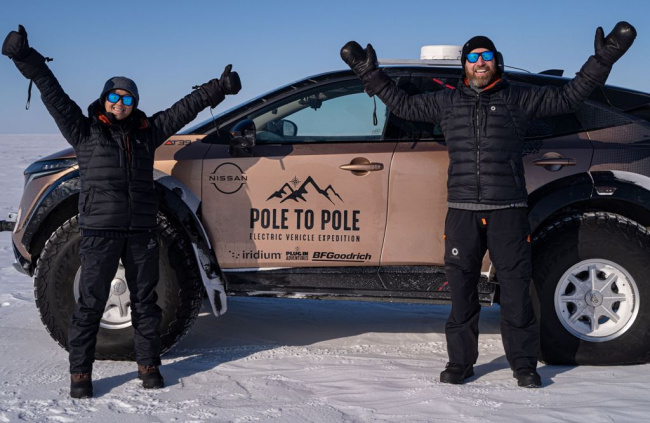 autos nissan, epic pole to pole expedition begins with the nissan ariya