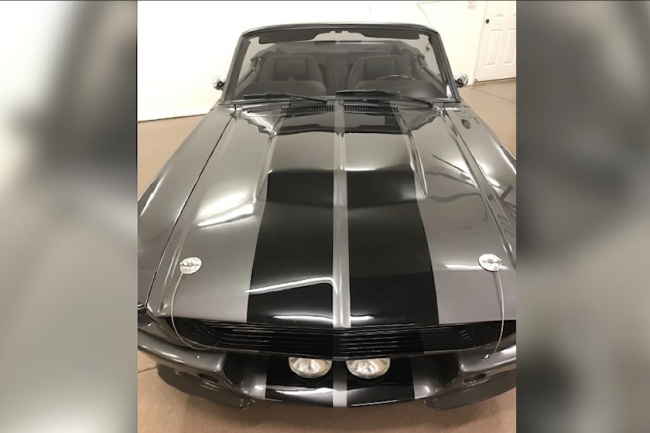 muscle cars, for sale, drop-top eleanor mustang replica equipped with 428 hp coyote v8