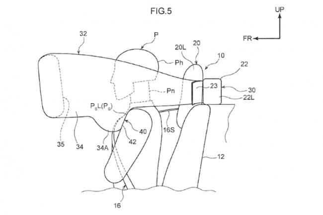 technology, patents and trademarks, toyota's new airbag puts occupants in a headlock for their own protection