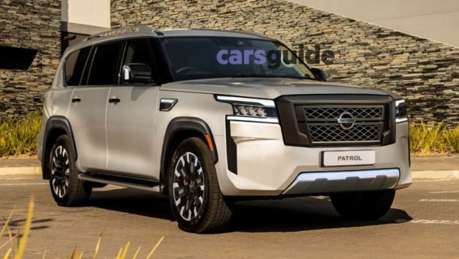 nissan patrol, nissan patrol 2023, nissan news, nissan suv range, hybrid cars, plug-in hybrid, don't order that y62 or lc300 yet! all-new y63 2024 nissan patrol coming sooner than we thought - reports