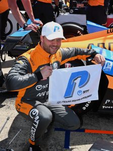 Rosenqvist Storms To IndyCar Texas Pole