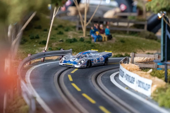 motorsport, for sale, stunning porsche 917 replica is actually an $82,000 slot car track