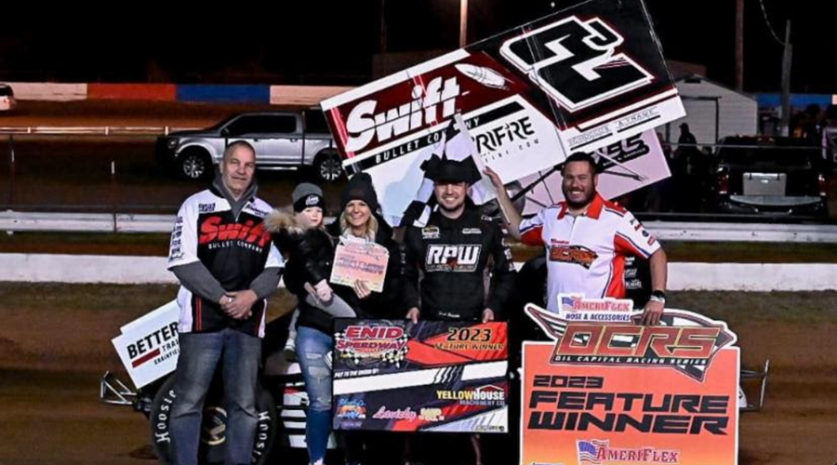 Blurton Scores First OCRS Victory At Enid