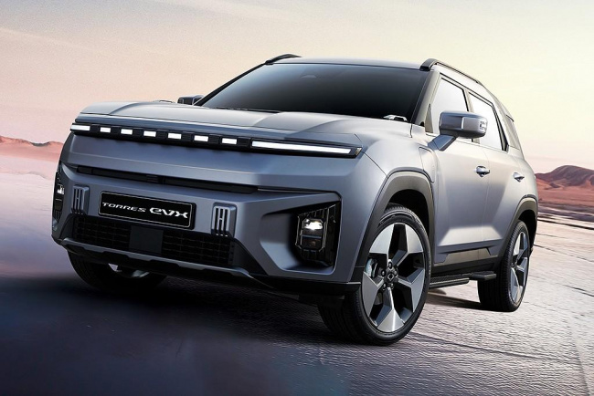kg mobility, o100, ssangyong, car news, 4x4 offroad cars, adventure cars, electric cars, kg mobility unveils electric urban ute concept