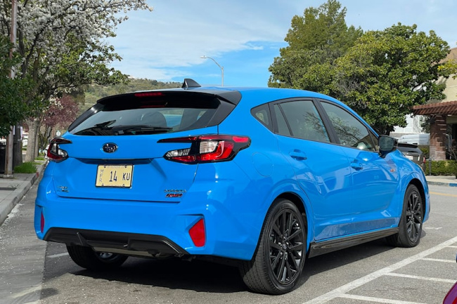 2024 subaru impreza hatchback first drive review: one pedal away from perfect