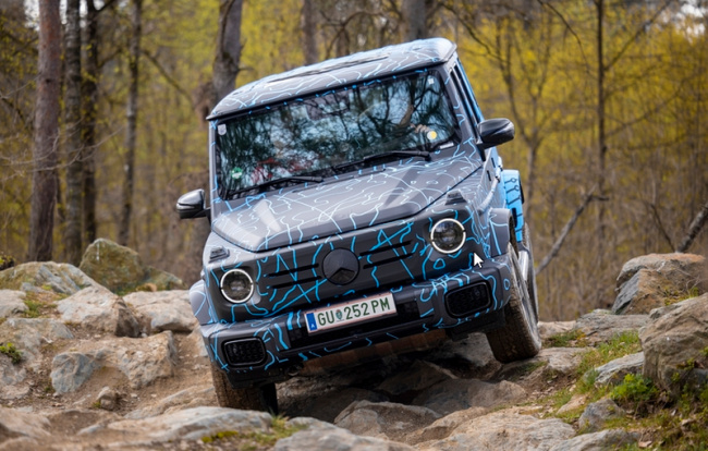 autos mercedes-benz, mercedes classic g-class set to launch as an electric in 2024