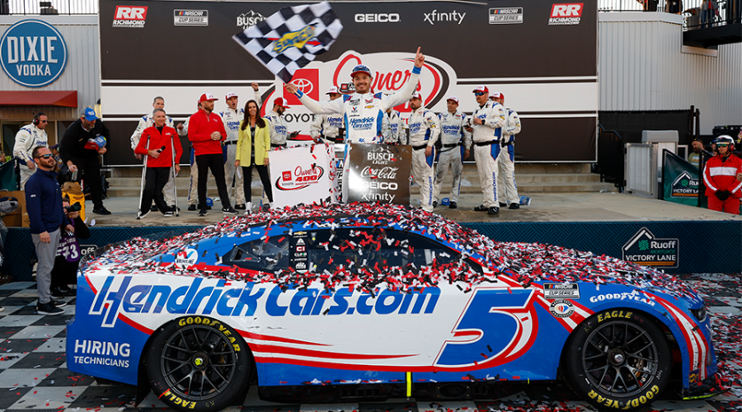 A Win For Ricky Hendrick: An Emotional Triumph For HMS