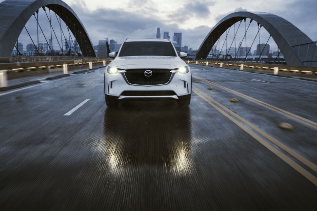 , all-new 2024 mazda cx-90 is unique among 3-row crossovers