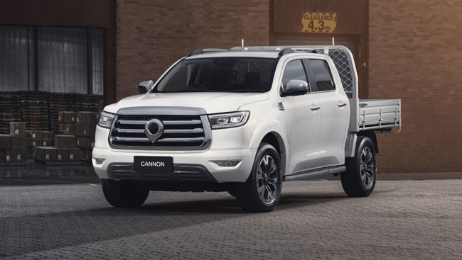 gwm ute 2023, gwm news, gwm ute range, commercial, industry news, showroom news, more cannons! 2023 gwm ute cannon cab-chassis variants added to range as more options for rival to toyota hilux and ford ranger dual-cabs