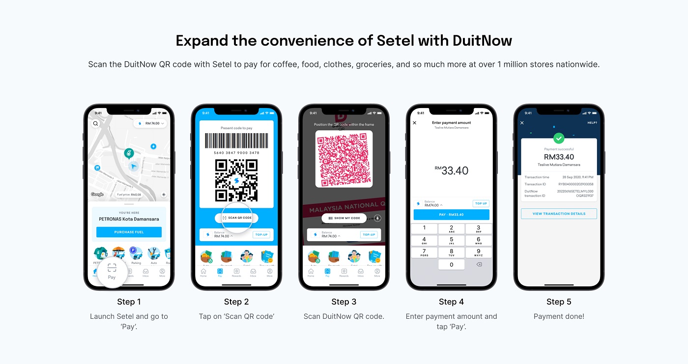 duitnow, e-wallet, malaysia, payments network malaysia sdn bhd, paynet, setel, you can duitnow with setel