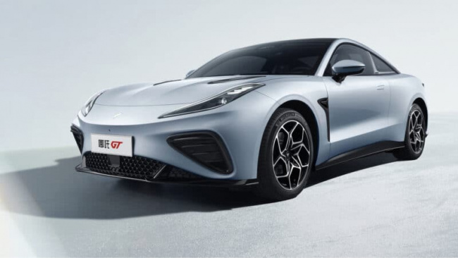 ev, report, neta gt electric coupe officially unveiled in china with 462 hp and 580 km of range