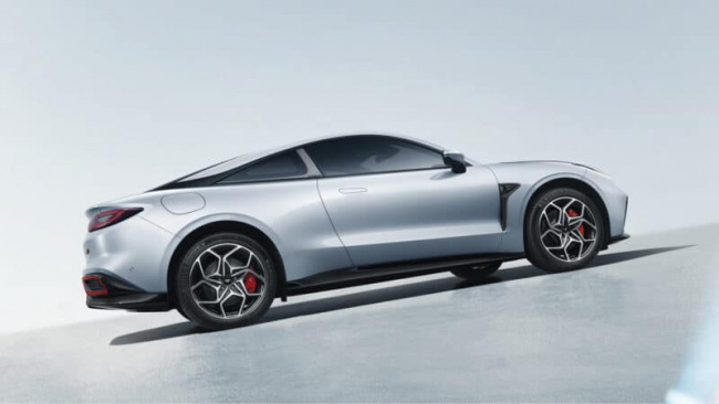 ev, report, neta gt electric coupe officially unveiled in china with 462 hp and 580 km of range