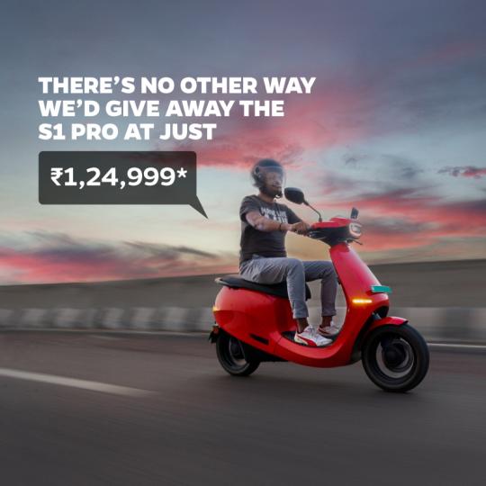 You can now buy an Ola S1 Pro for Rs 1.25 lakh, Indian, 2-Wheels, Ola Electric, Ola S1 Pro, S1 Pro, Price cut