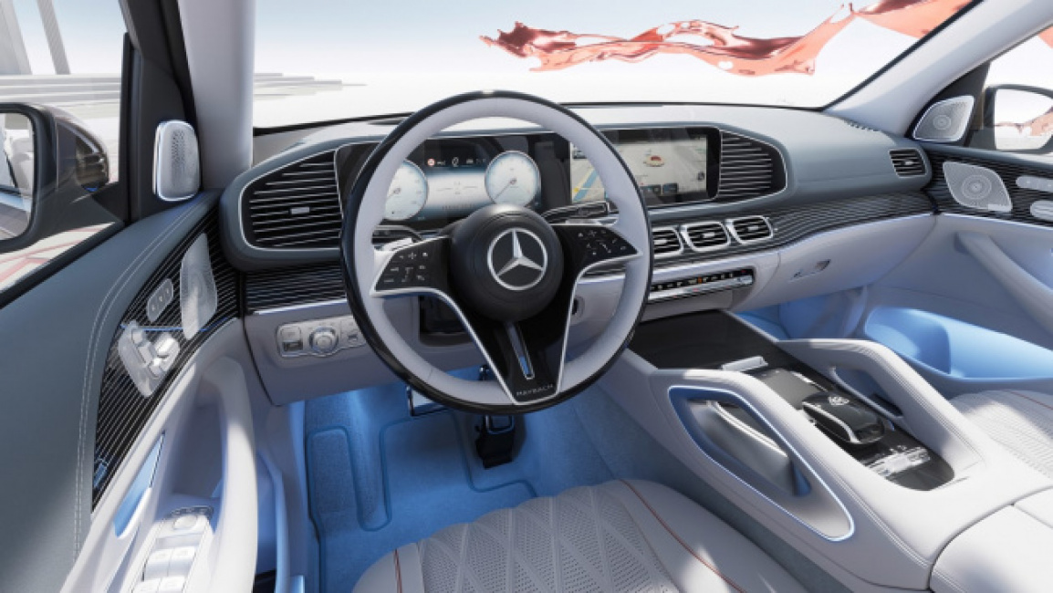 Mercedes GLS facelift - dash