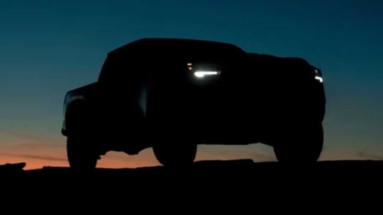 2024 toyota tacoma leaked teaser images reveal shadowy pickup form