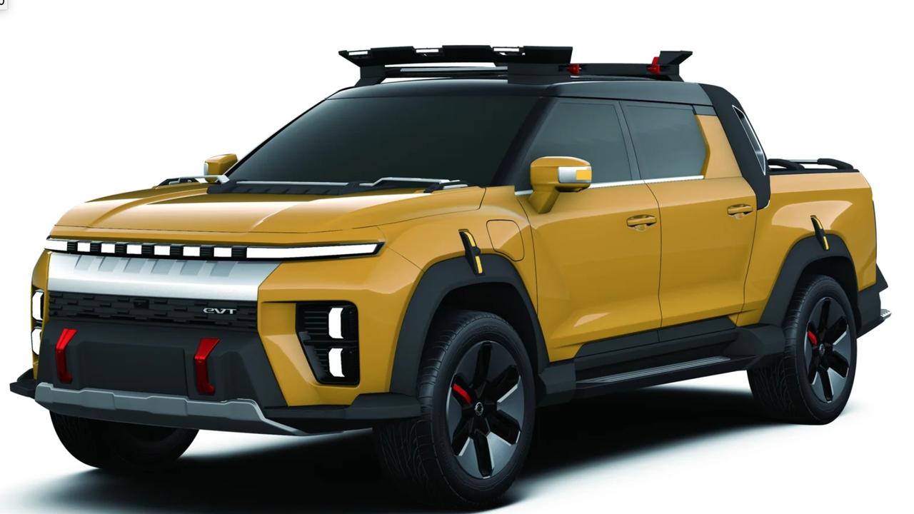 KG Mobility electric pick-up., KG mobility EVX electric car., Technology, Motoring, Motoring News, Ssangyong set to be reborn with new models