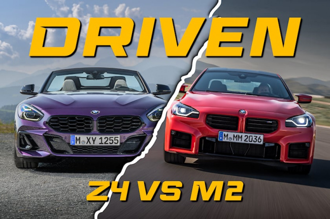 test drive, sports cars, engine, 2023 bmw m2 vs. bmw z4: the ultimate battle of bmw's best sports cars