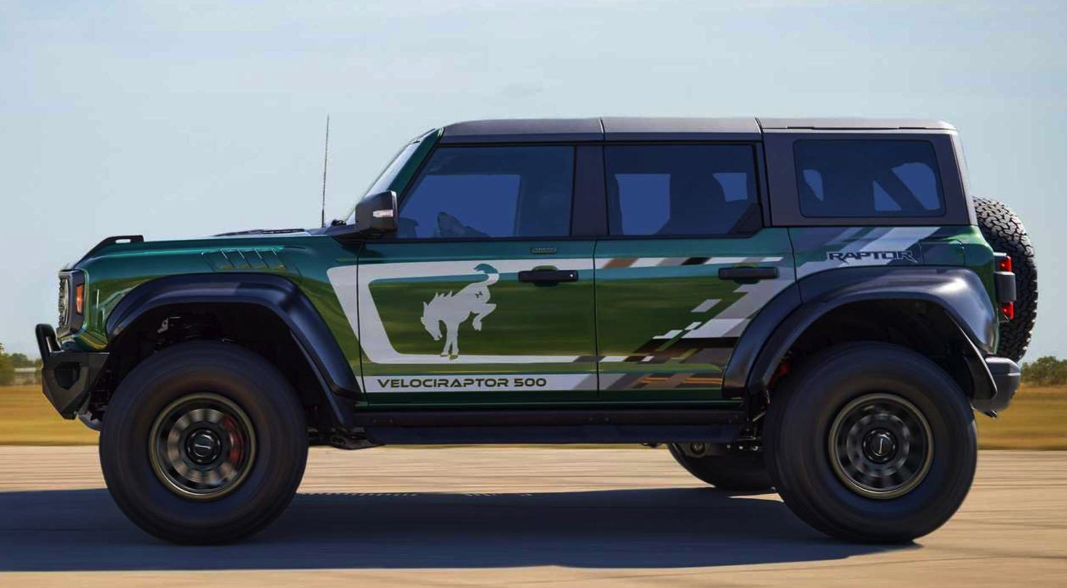 hennessey powered bronco raptor unleashed