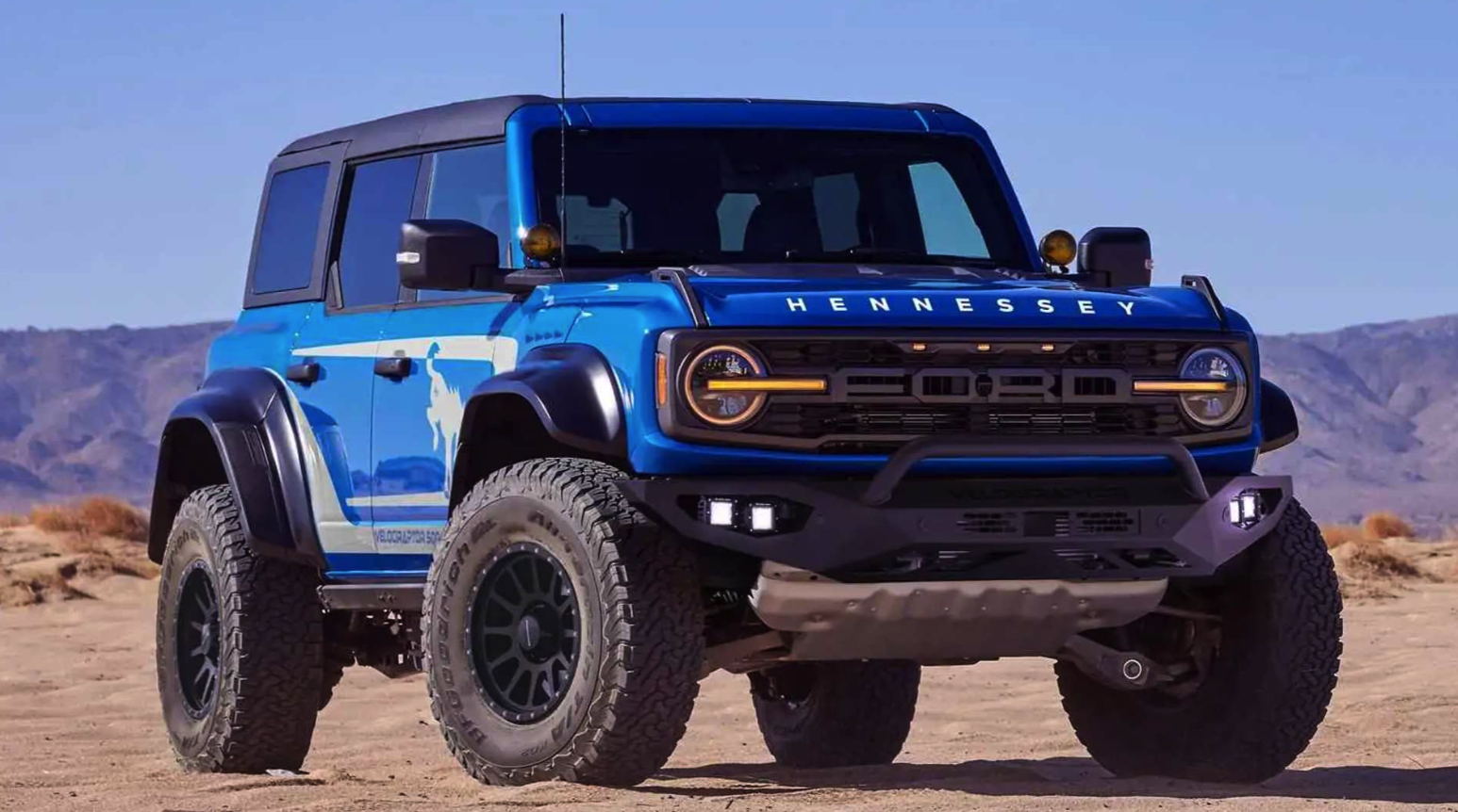 hennessey powered bronco raptor unleashed