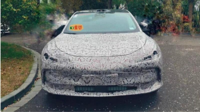 ev, report, im l5 ev from saic and alibaba spotted in china during road tests
