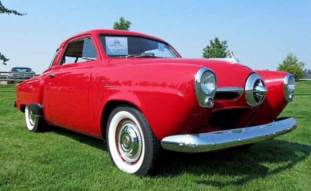 1950 Studebaker Starlite Coupe, 1950s Cars, coupe, old car, pickup truck, Studebaker